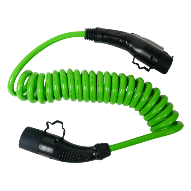 Nissan Leaf Type 1 Charging Cable 2.5m Coiled 4EV
