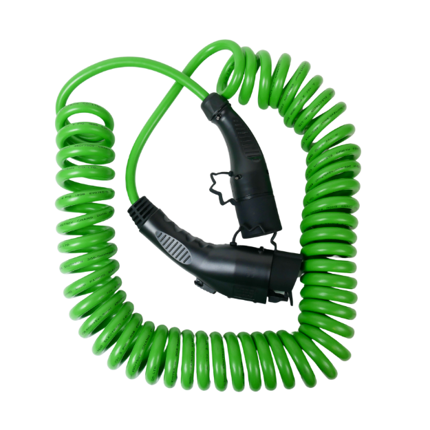 Picture of Type 2 to Type 1 Charging Cable - 5m Coiled
